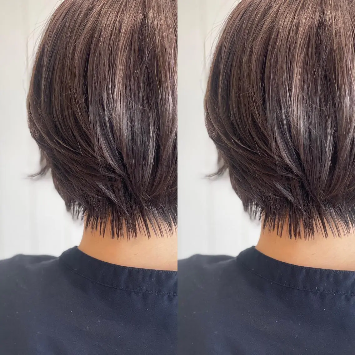 ショート カラー ハイライトカラー ハイライト ショートヘア Snaly カラー特化ページのヘアスタイル