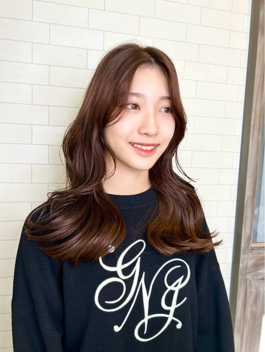 ロング 透明感爆モテカラー Hitoshiのヘアスタイル
