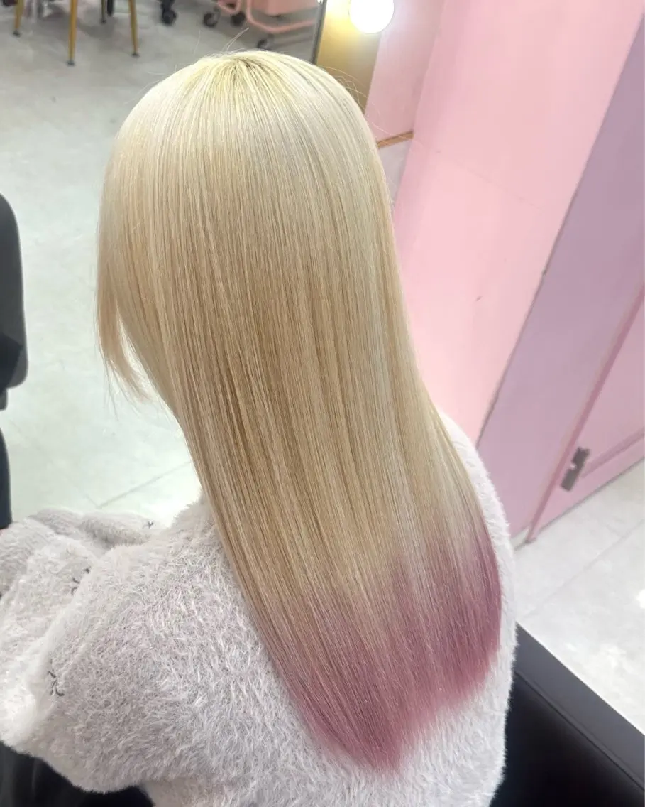 ロング カラー カット ヘアカラー トリートメント 🦋色落ちまで綺麗に 🦋KOKIのヘアスタイル
