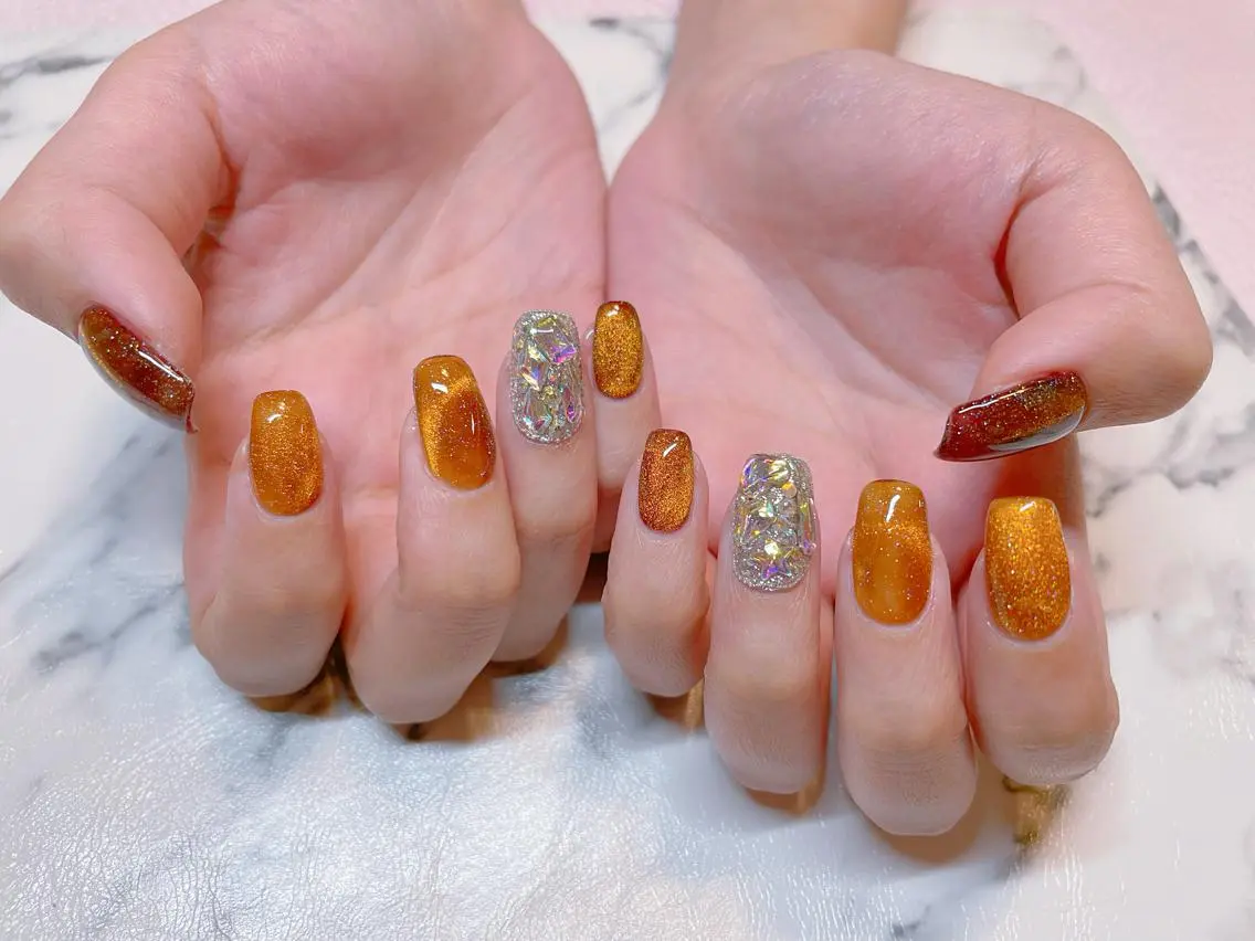 ネイル マグネットネイル ハンドネイル エン Nail salonのネイルデザイン