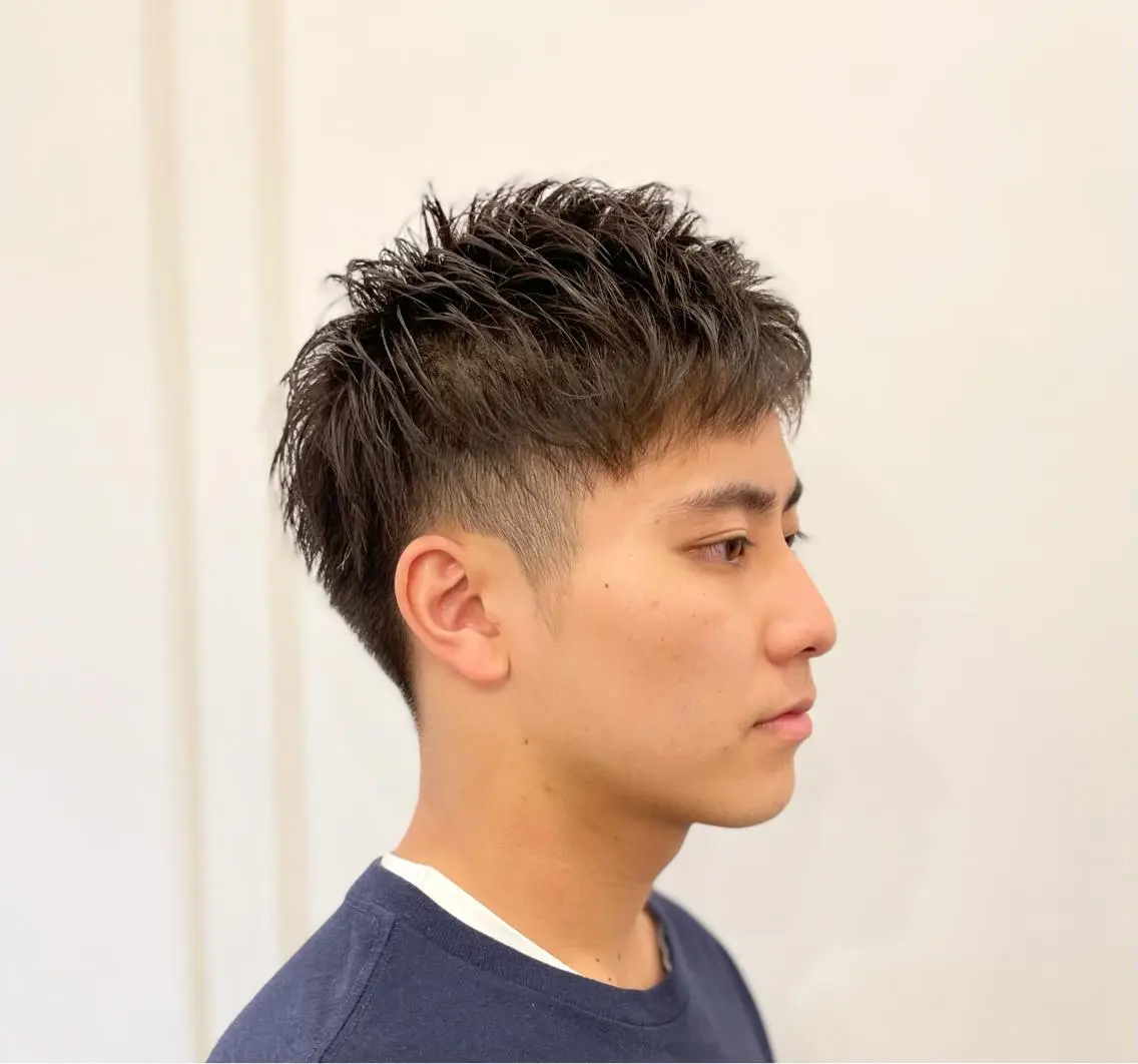 【ご新規様】カット+眉毛+ミストシェービング(ピーリング込み)の写真