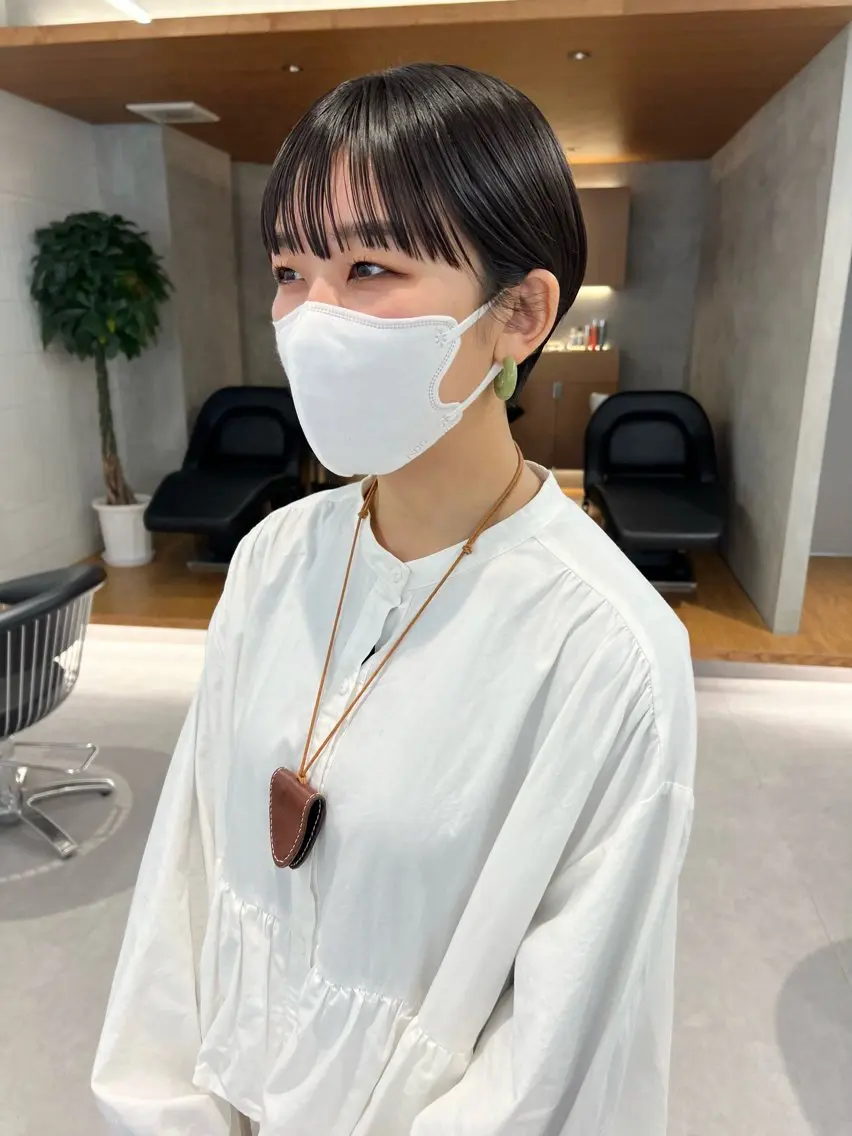 ショート 三浦 れいやのヘアスタイル