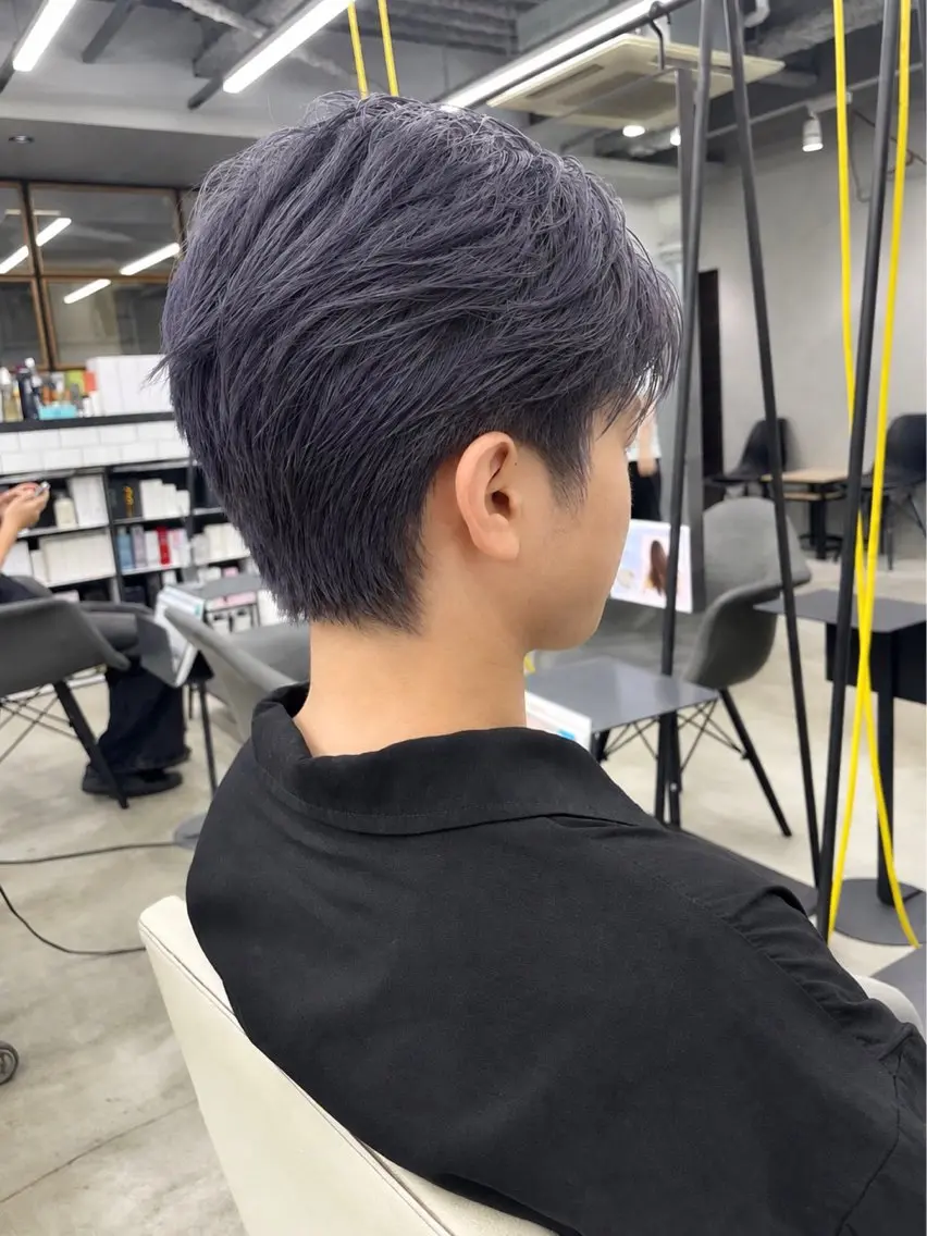 カラー メンズ カット ヘアカラー 💎透明感カラー💎 渋谷/近澤瑠以✂︎のヘアスタイル