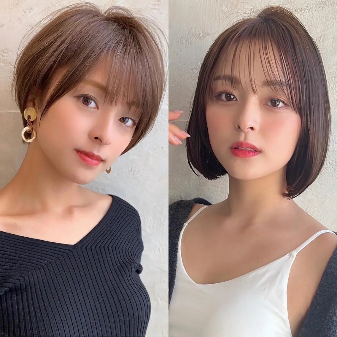 ショート ショートボブ ボブ ショートヘア 新宿　ショート・ボブ カットモデル募集のヘアスタイル