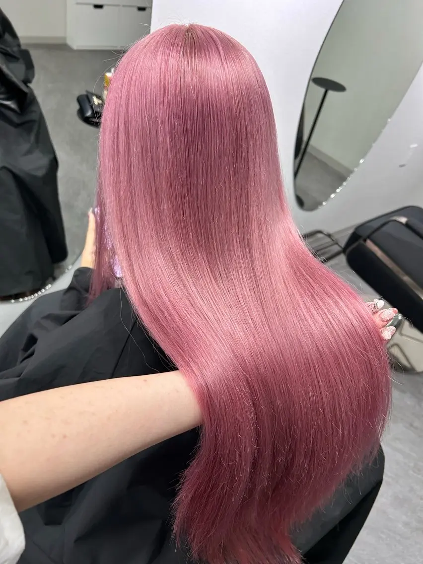 ロング 【色落ちまで可愛い】 mao🐩💜のヘアスタイル