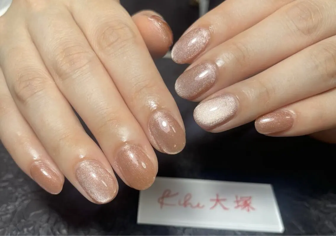 ネイル アートネイル フレンチネイル ジェルネイル グラデーション 韓国ネイル Nail Kihi アミ🌷のネイルデザイン