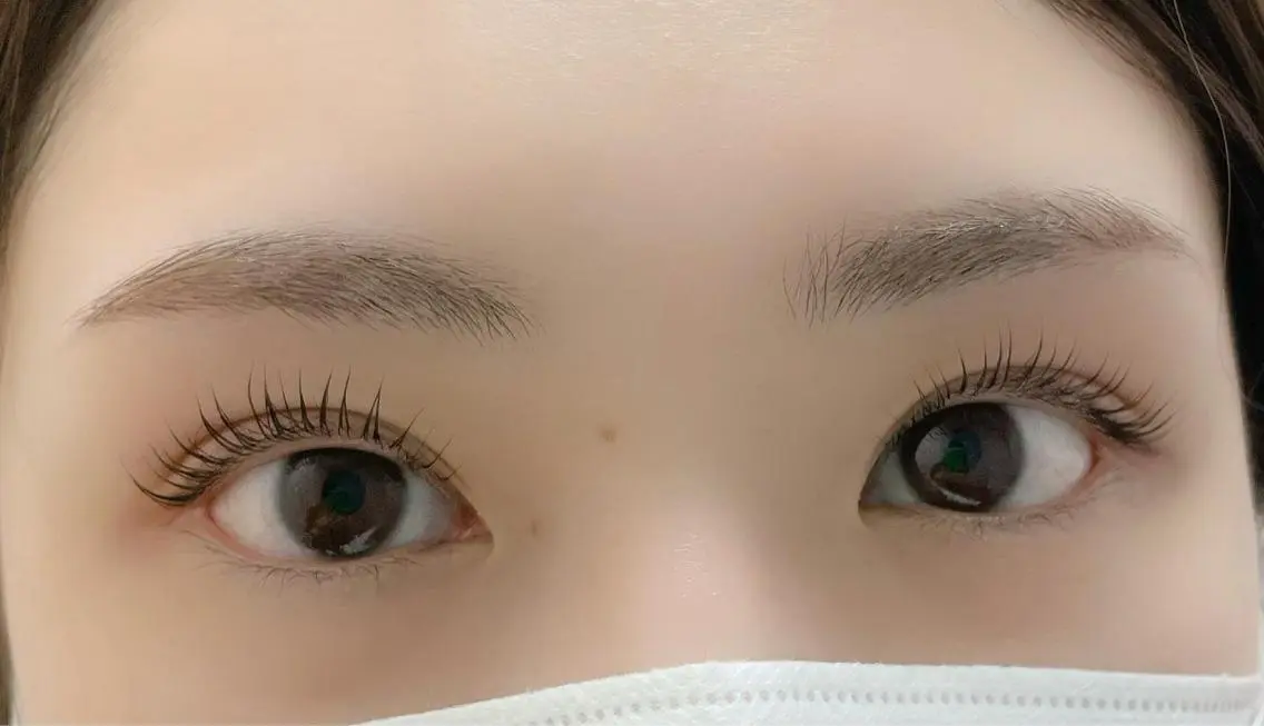 アイブロウWax、ラッシュリフトセットメニューの写真