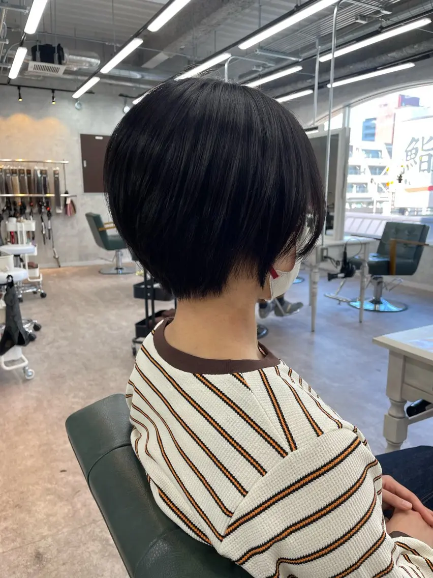 ショート カット 似合わせ🌿‬髪質 改善🧸RYUGOのヘアスタイル