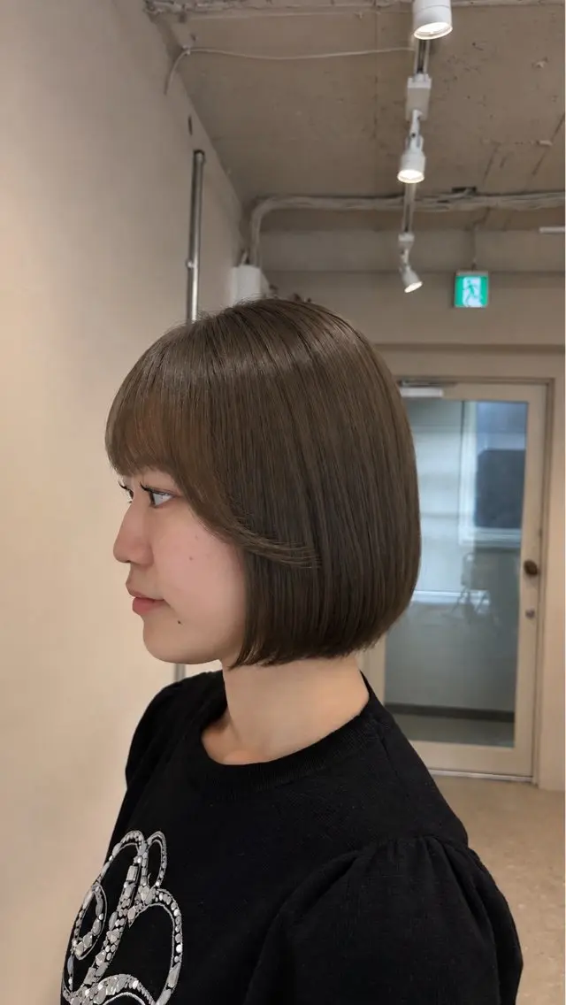 ショート ボブ maya🫧ショー ト/ボブカット🩵のヘアスタイル