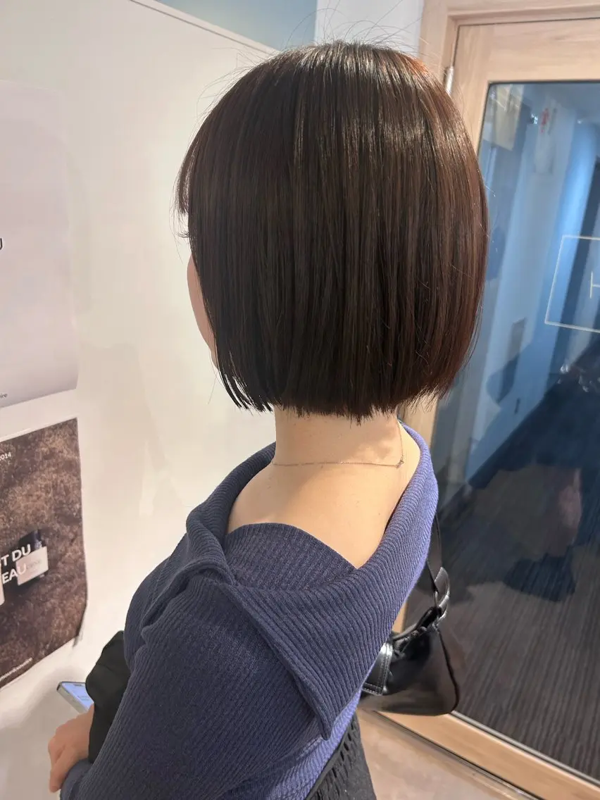 ショート ボブ ボブ/レイヤー ナカミネアキナのヘアスタイル
