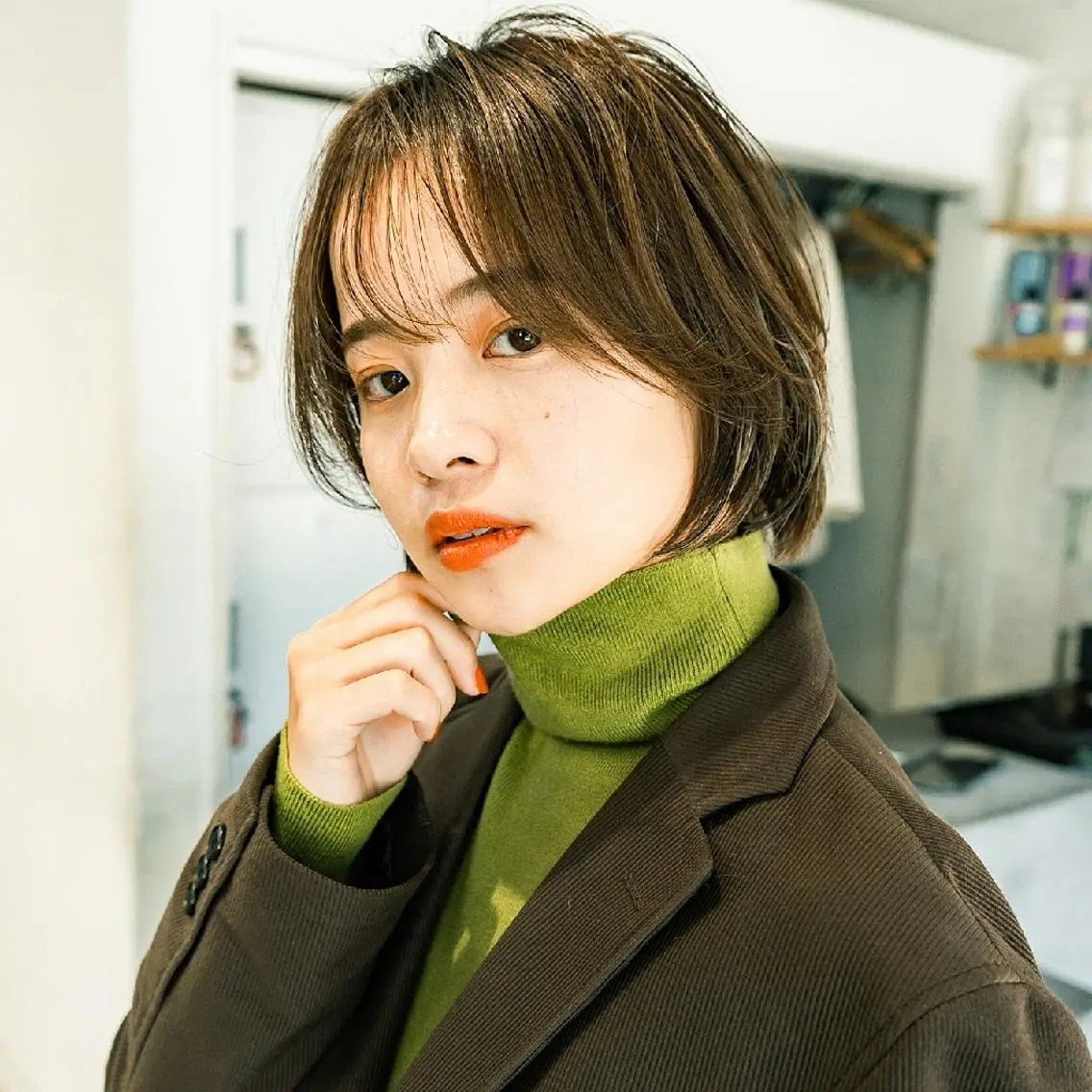 ショート ショートヘア 天王寺韓国ヘア/ 髪質改善/小山歓実のヘアスタイル