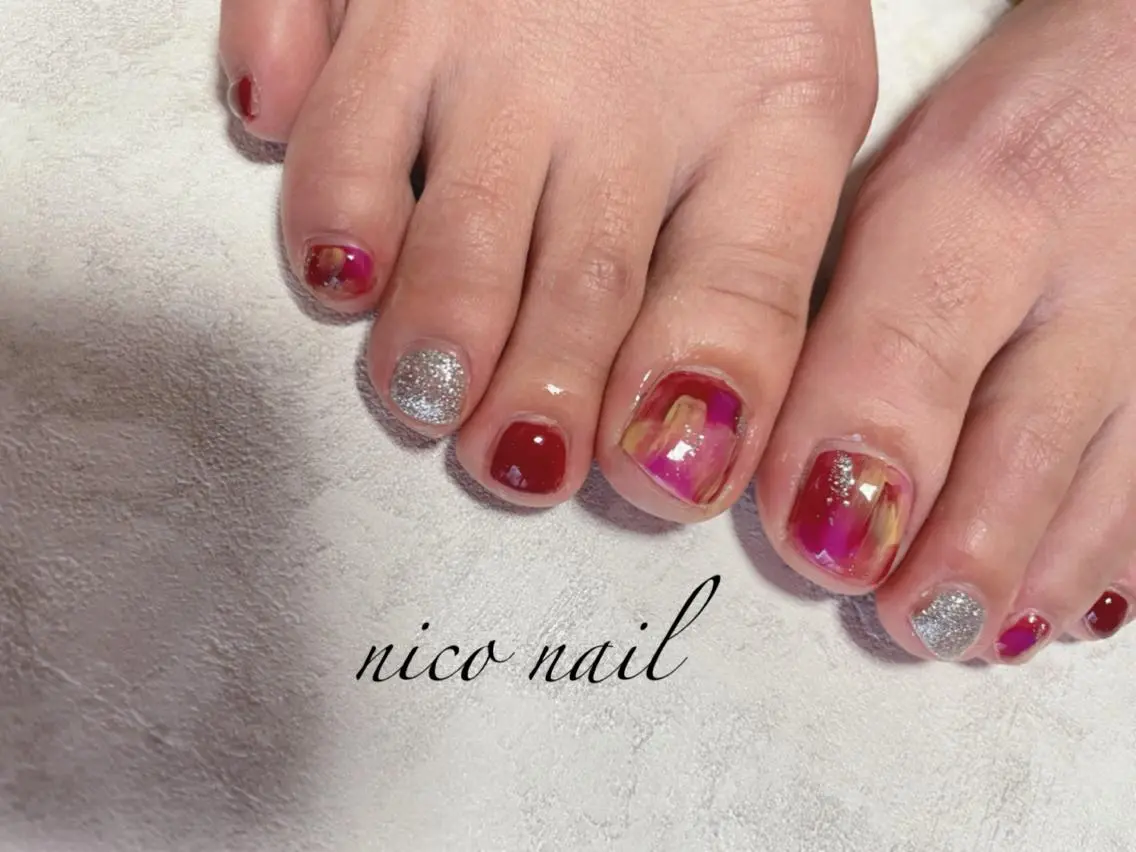 ネイル 香芝市ネイルサロン nico nailのネイルデザイン