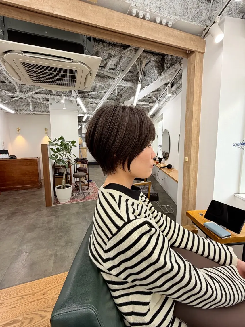 ショート ショートヘア カット sii.カット特化 田村悠悟のヘアスタイル