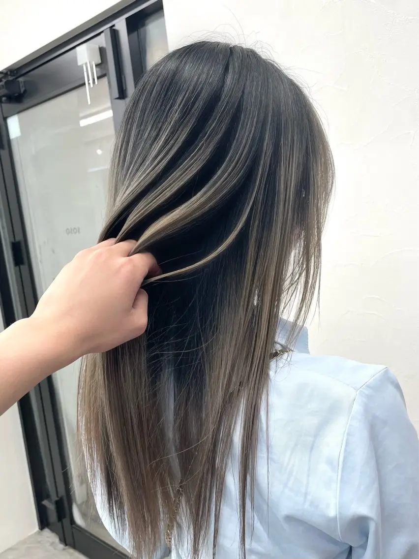 ロング カラー ヘアカラー トリートメント エクステ/大人可愛い カラー🩷RINAのヘアスタイル