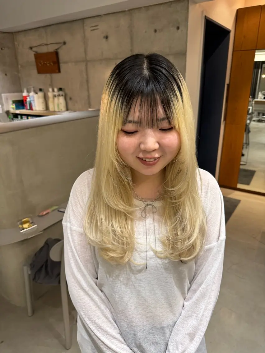 ロング ハイレイヤー レイヤーカット ayano 🌱のヘアスタイル