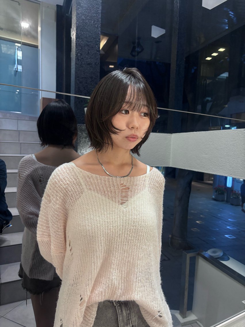 ショート カット トリートメント 竹田 佳奈のヘアスタイル