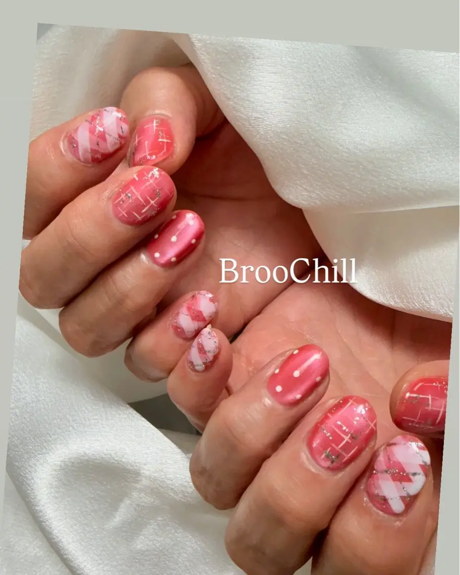ネイル ハンドネイル nail salon BrooChillのネイルデザイン