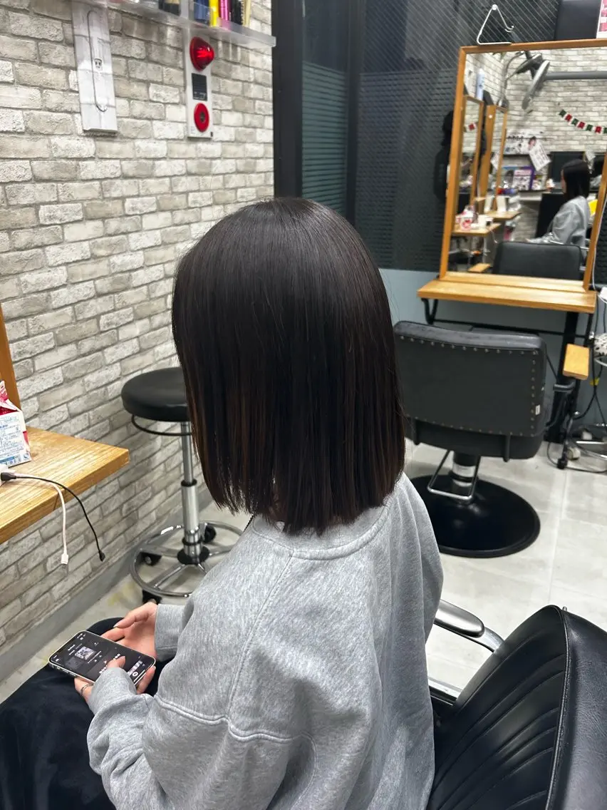 ミディアム 小野寺 舞のヘアスタイル