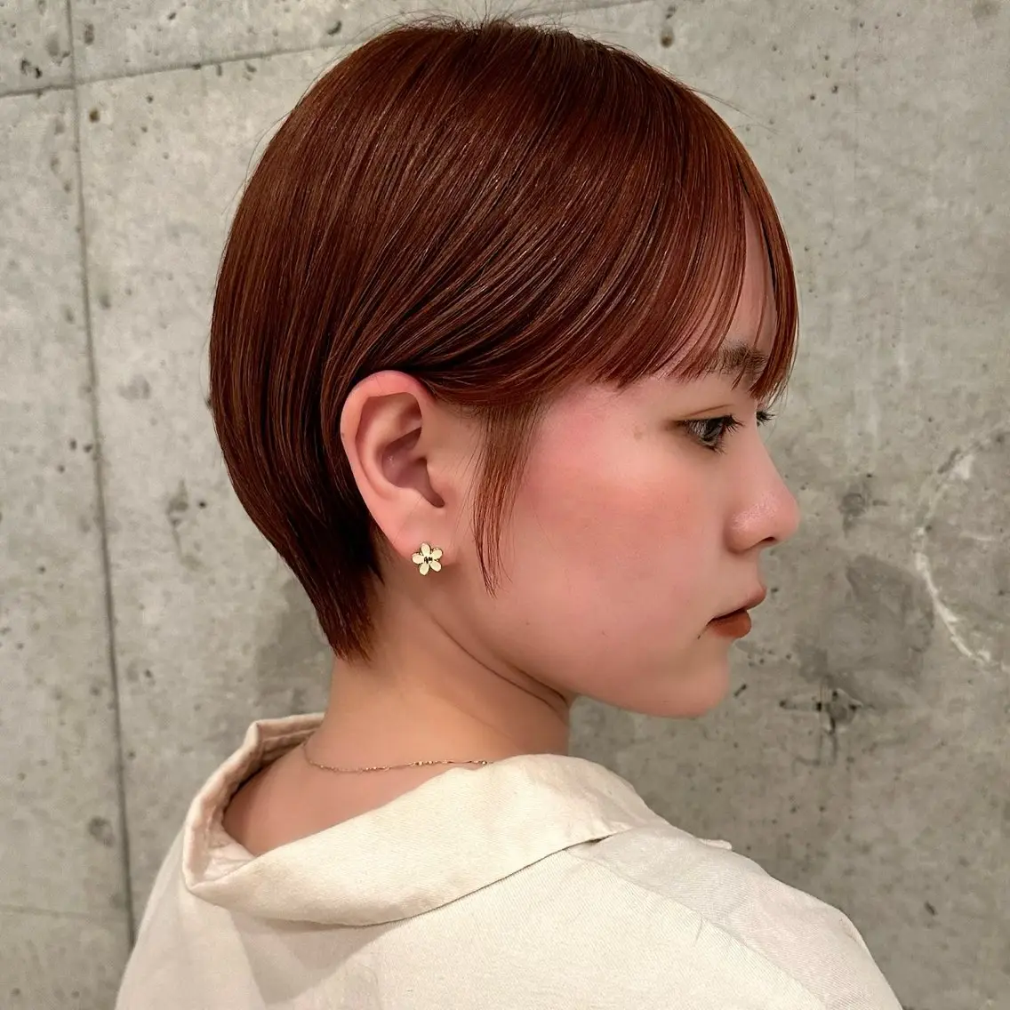 ショート ショートヘア ボブ/レイヤー/ニュ アンスパーマ/小夏のヘアスタイル