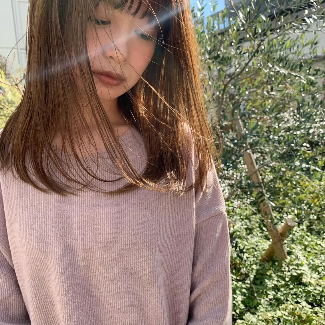 セミロング カラー 似合わせ美髪ヘア✨ 天王寺．阿倍野🌈のヘアスタイル
