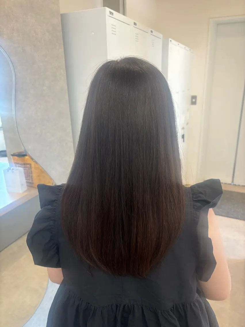 ロング カラー カット ヘアカラー トリートメント 🌷【透明感カラー】 ✨Yuiのヘアスタイル