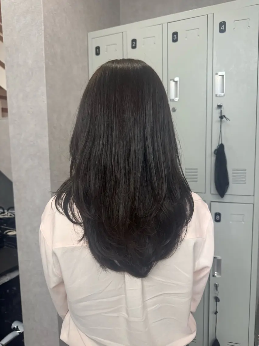 ロング kurune chikaのヘアスタイル