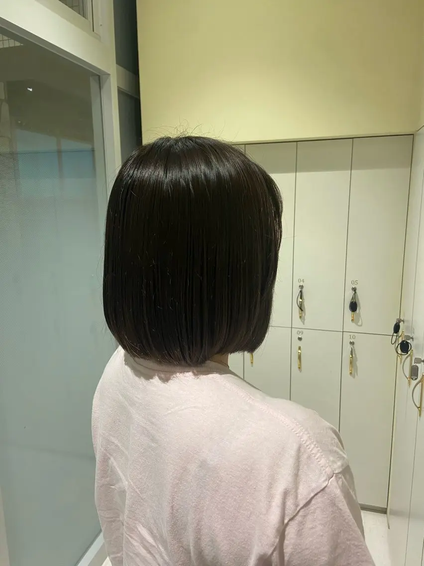 カラー 髪質改善✨/ 透明カラー🫧れいなのヘアスタイル