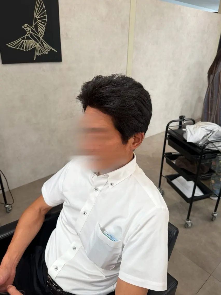 カラー メンズ ヘアカラー 上田 愛菜のヘアスタイル