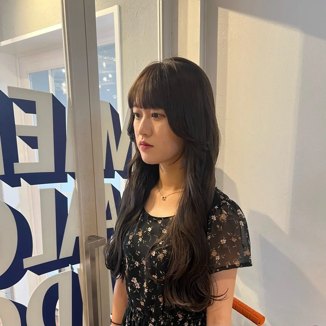 ロング 與座 小遥のヘアスタイル