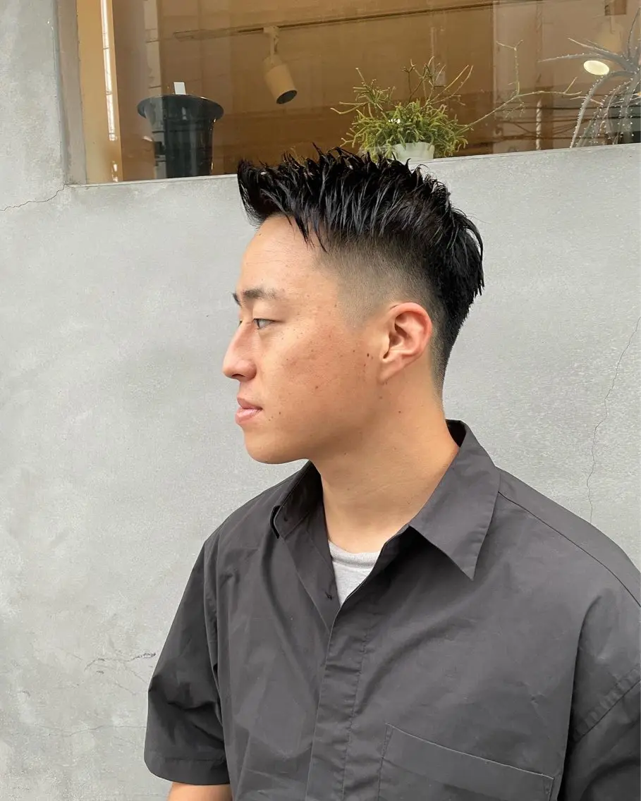 ショート メンズ ショートヘア CHIRU hair salonのヘアスタイル