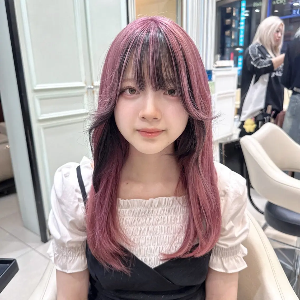 ❣️ブリーチモニター募集❣️ブリーチオンカラー（ピンク・ベージュ系限定🐶】モデル特別料金でご案内🌈✨️の写真
