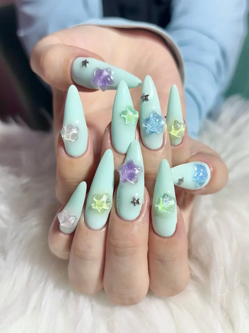 ネイル ロングネイル ネイルチップ ハンドネイル haac nailsのネイルデザイン