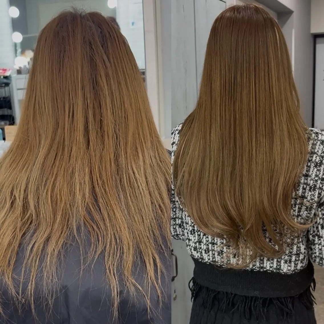 ロング カラー エクステ チョイ  インセイのヘアスタイル