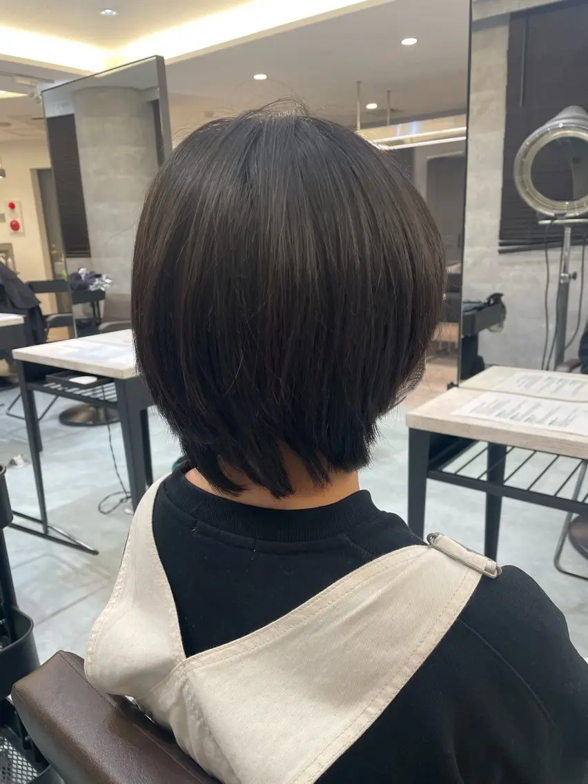 ショート ♡似合わせ ♡ハイトーン♡のヘアスタイル