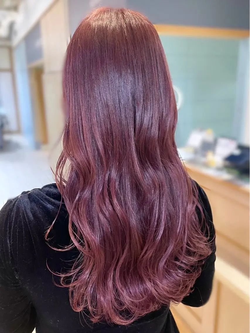 ロング カラー ブリーチ ダブルカラー ブリーチなしカラー カット ヘアカラー トリートメント 🍬kanami 🍬ボブ/暖色カラーのヘアスタイル