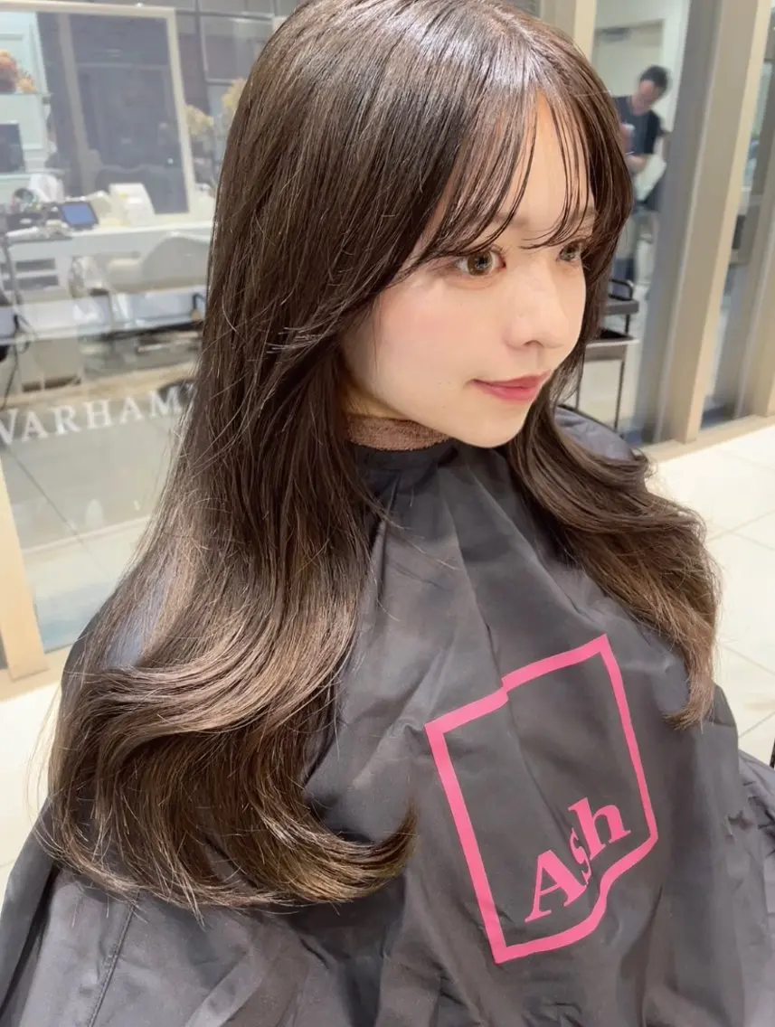 ロング カット ヘアカラー トリートメント ♡大人カワイイ hair♡徳井はやとのヘアスタイル