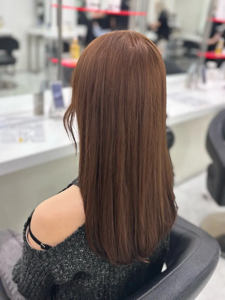 ロング カラー ヘアアレンジ ヘアカラー トリートメント ヘアセット 透明感💕今っぽ似合 わせ𝐍𝐨. 𝟏のヘアスタイル