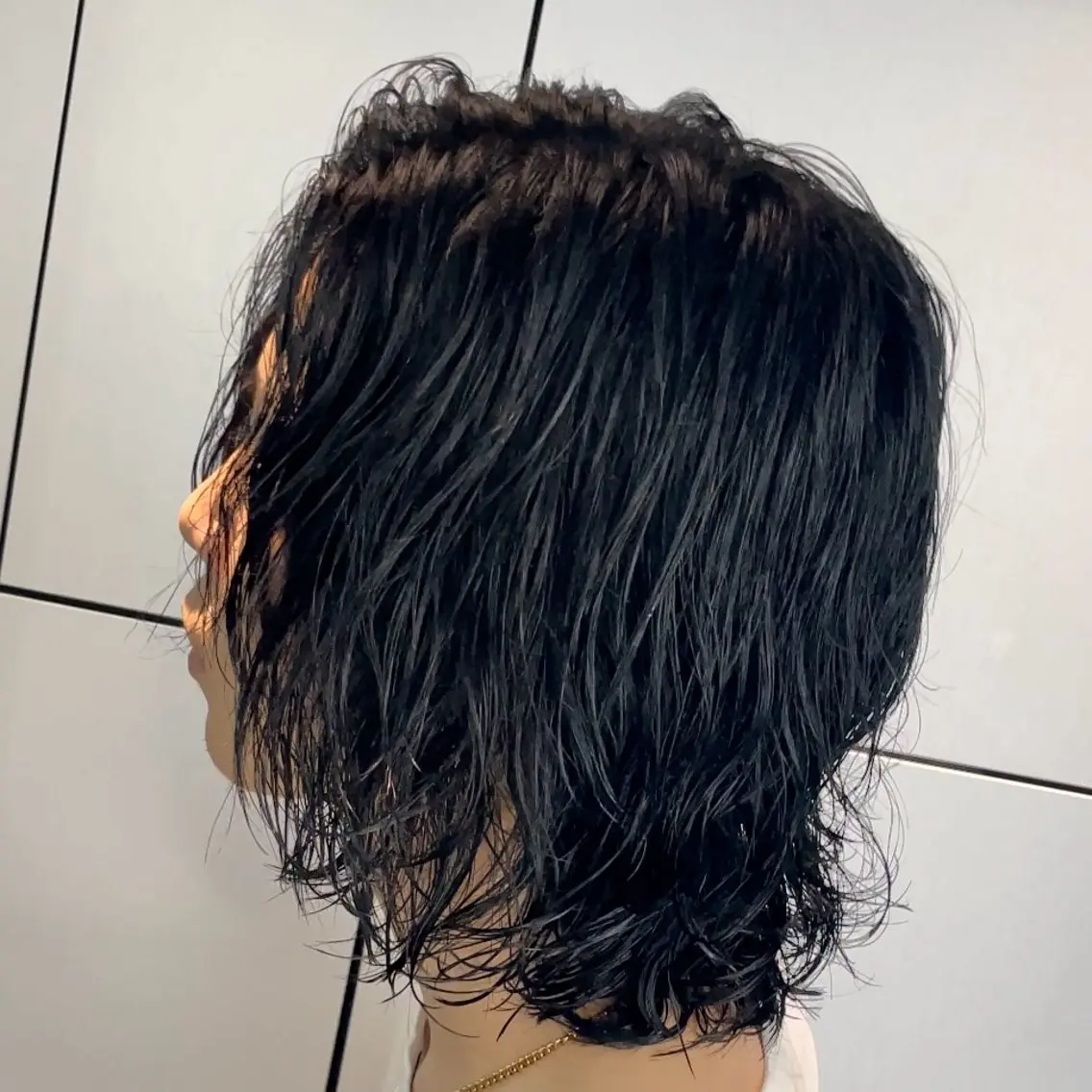 ロング パーマ ヘアアレンジ メンズ fifth 石川 凪のヘアスタイル