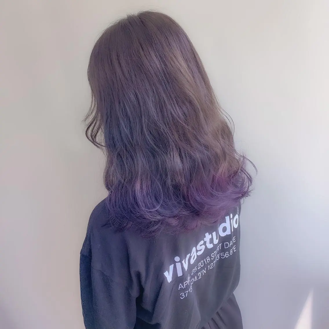 ミディアム カラー 💗💗韓国レイヤー yu-ki💗💗のヘアスタイル