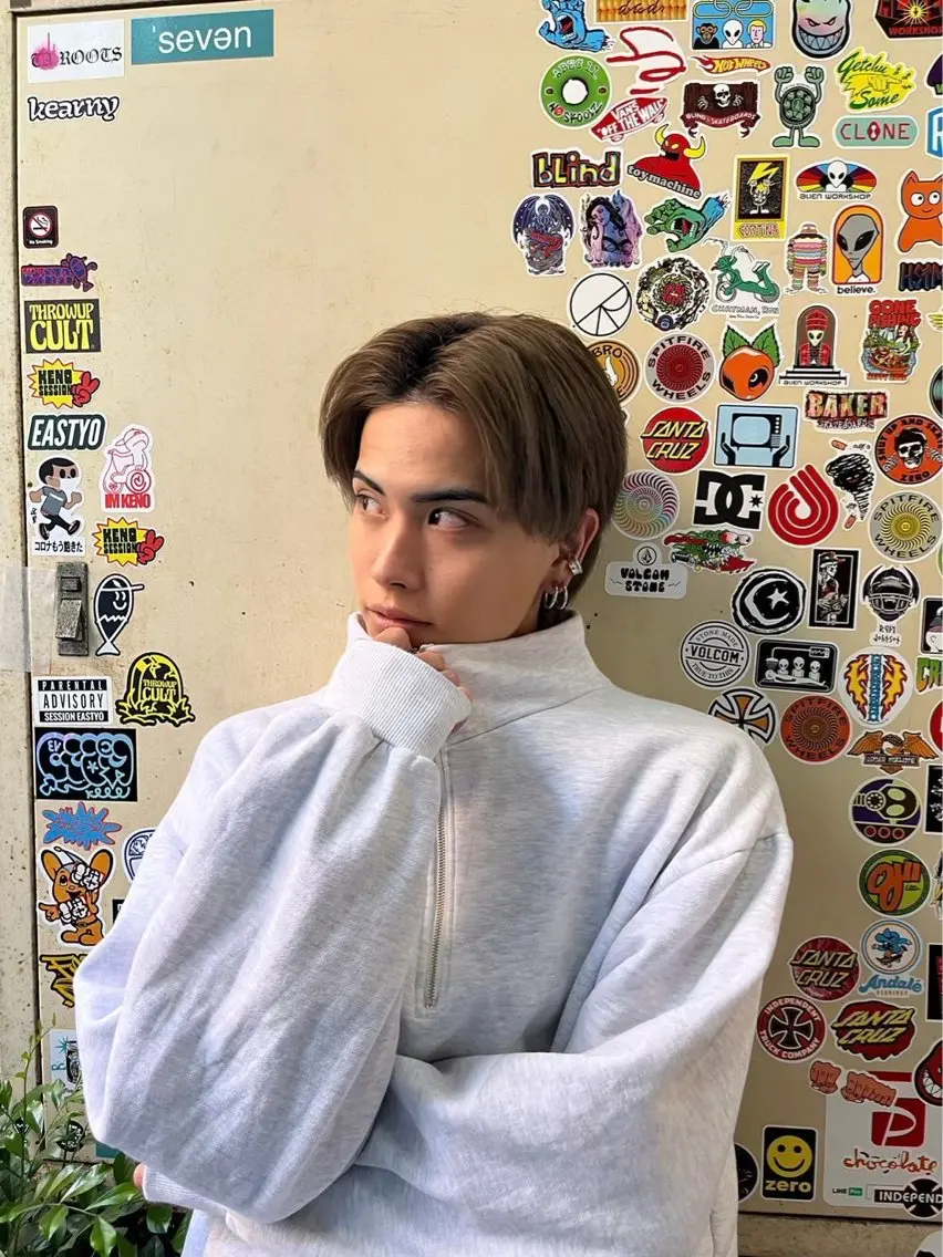 パーマ メンズ カット パーマ keany錦糸町 ハセベユウのヘアスタイル