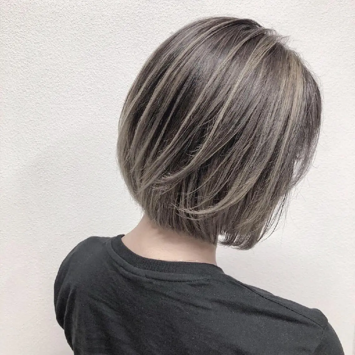 ショート カラー ヘアアレンジ 透明感/レイヤー 🇰🇷tomonaのヘアスタイル