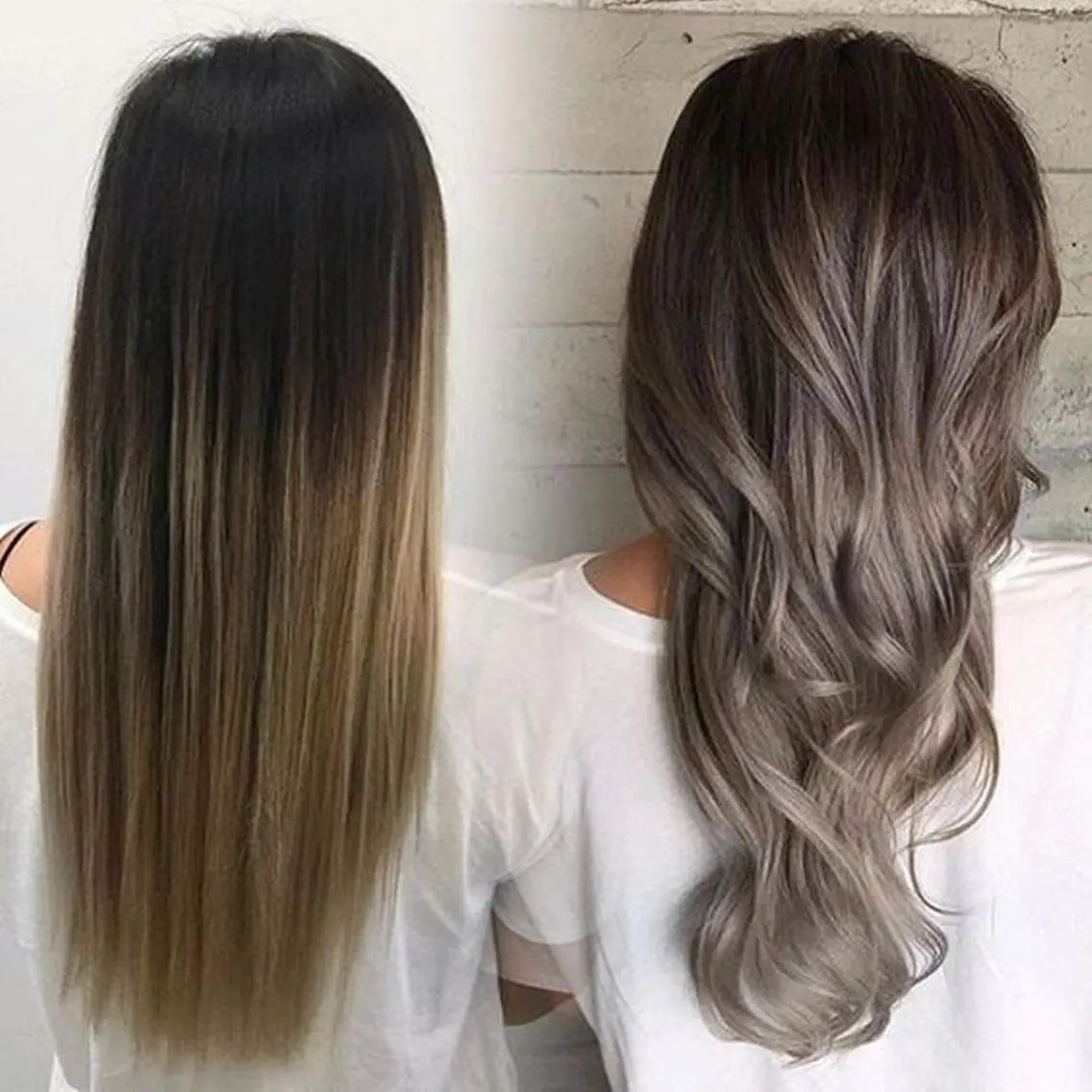 ロング カラー パーマ ヘアアレンジ Device ディバイスのヘアスタイル