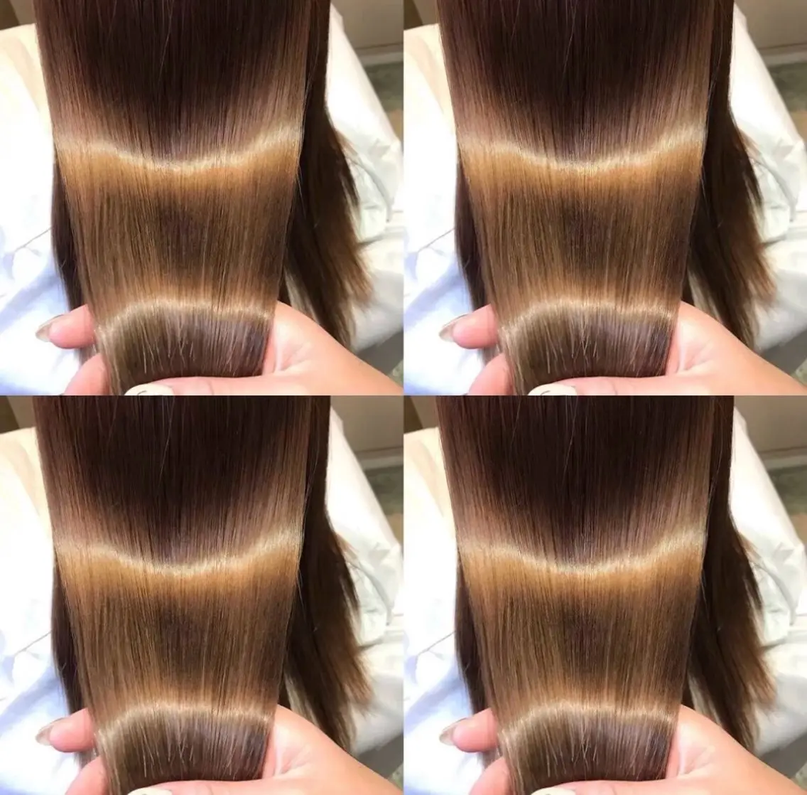 ロング カラー ヘアカラー トリートメント 髪質改善 /美髪矯正🫧ゆたかのヘアスタイル