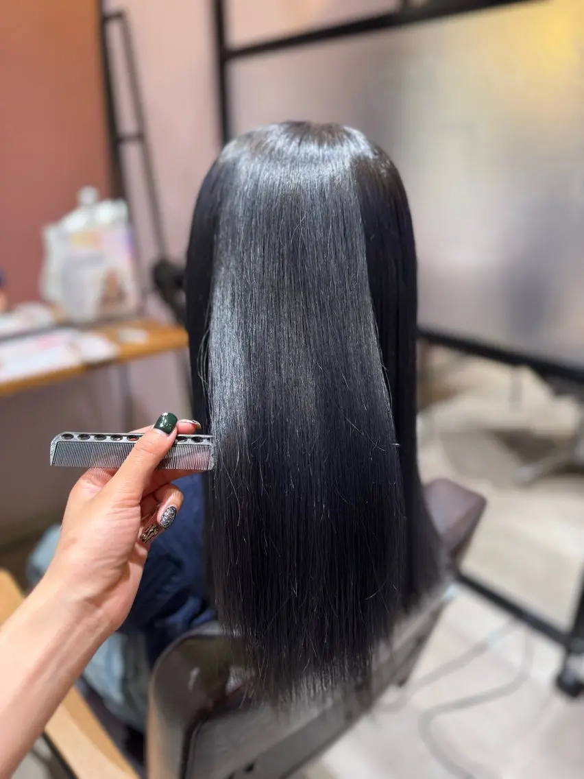 ミディアム 森 いずなのヘアスタイル