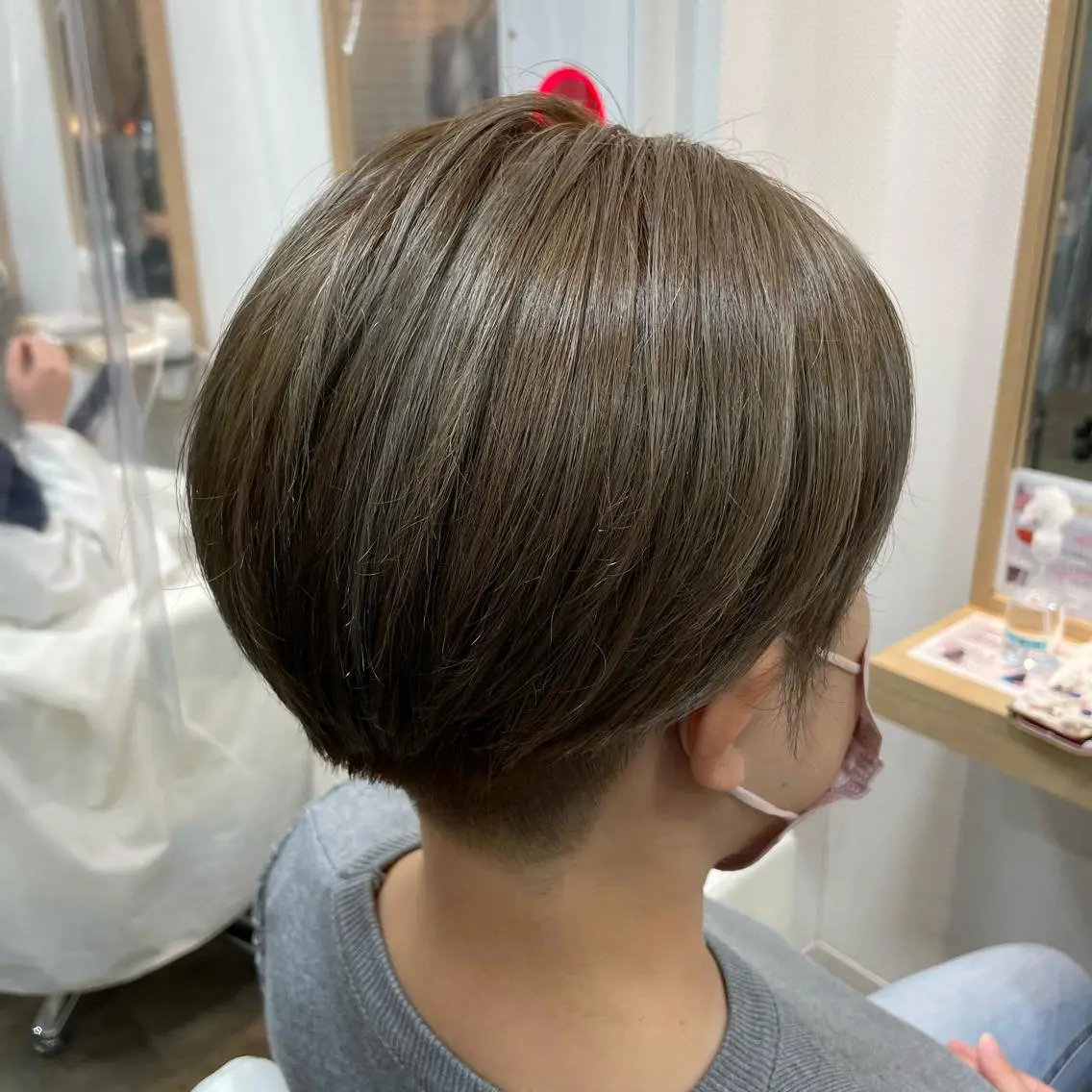 ショート 大谷 杏菜のヘアスタイル