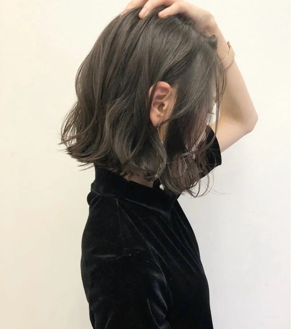 ショート カラー 透明感カラー ヘアカラー 梅田🩵/透明感 花音のヘアスタイル