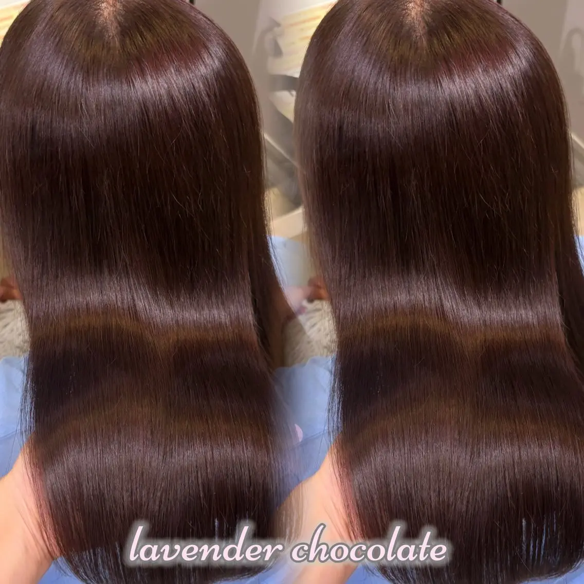 ロング カラー ブリーチ ラベンダーカラー ブリーチなしカラー カット ヘアカラー トリートメント 新宿/暖色カラー🎀 艶髪/KANAのヘアスタイル