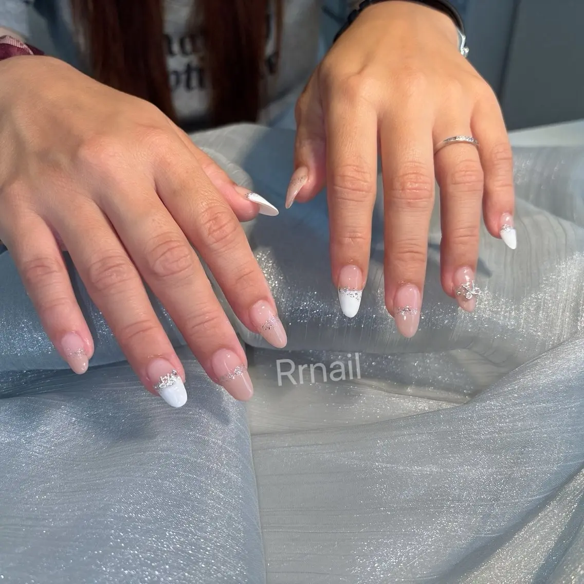 ミディアム ハンドネイル Rr Nailのネイルデザイン