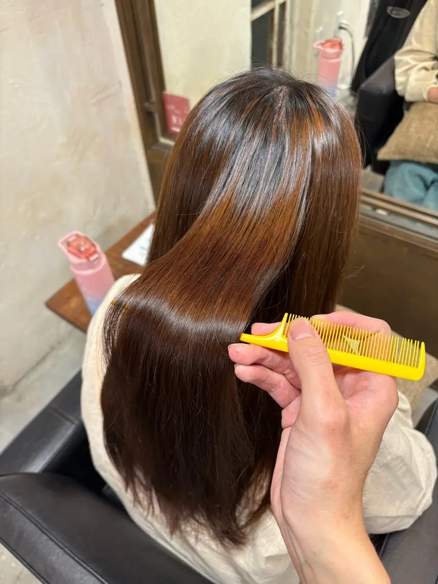 ロング トリートメント 工藤 暖 /透明感カラーのヘアスタイル