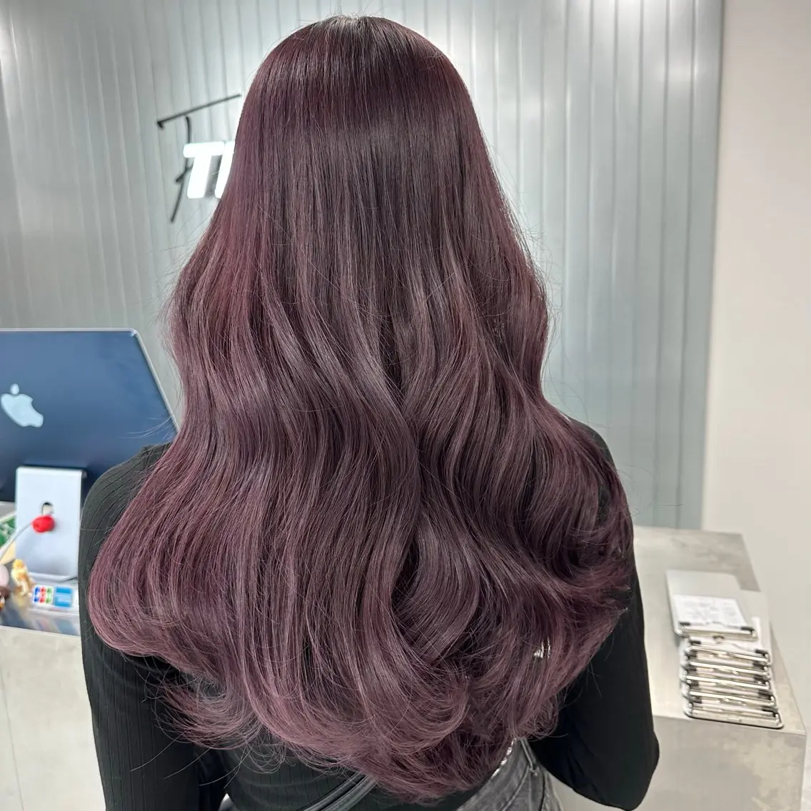 ロング カラー カット ヘアカラー トリートメント ヘアセット レイヤーダブルカラー KYONのヘアスタイル